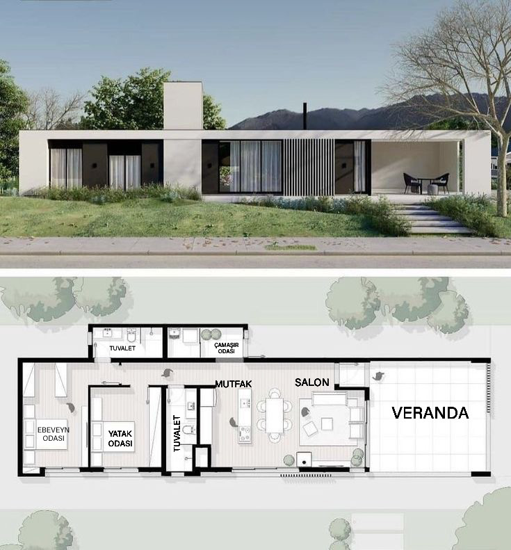 Mono Villa 90 m² 2+1